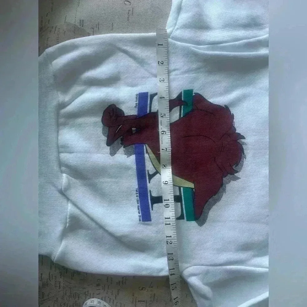 🆕Vintage Taz Looney Tunes Fleece Sweatshirt - Picture 8 of 12